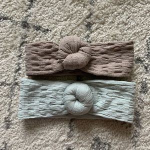 Baby Bling Bows Knotted Headbands